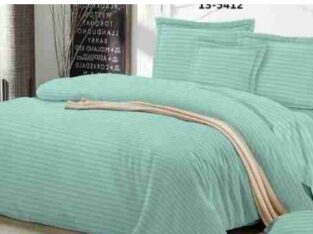 Egyptian Cotton Stripes Bed sheet (King Size)