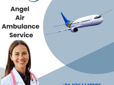 Book Classy Angel Air Ambulance Service in Varanasi with Best Medical Tool