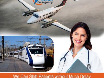 Get Top-Class Falcon Emergency Train Ambulance Service in Raipur for the Latest ICU Setup