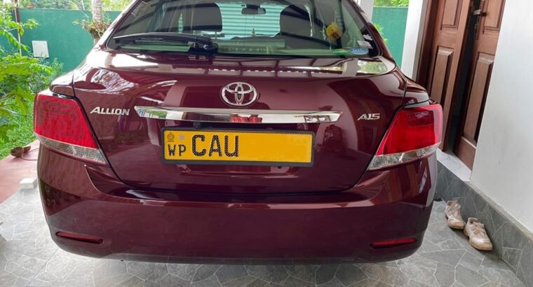 Toyota Allion 260 for Sale