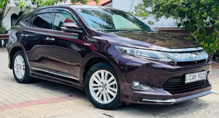 Toyota Harrier Hybrid Premium 2015