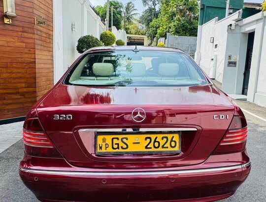 MERCEDES BENZ W220 S320 CDI