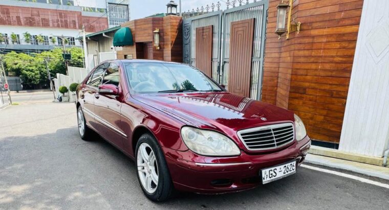 MERCEDES BENZ W220 S320 CDI