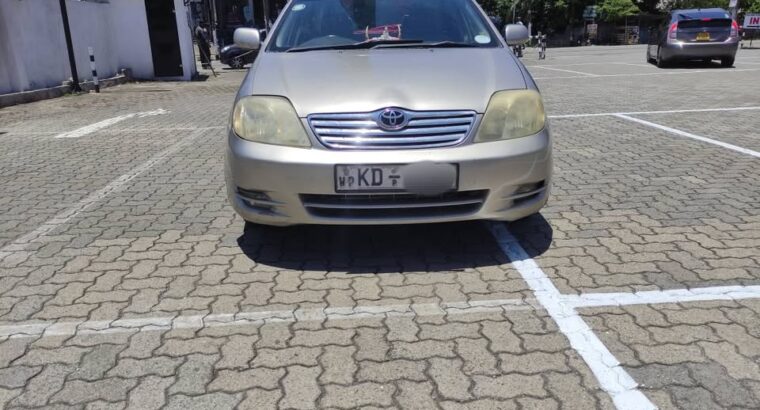 FOR SALE – Toyota corolla 121