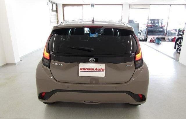 Toyota Aqua Z Grade Facelift