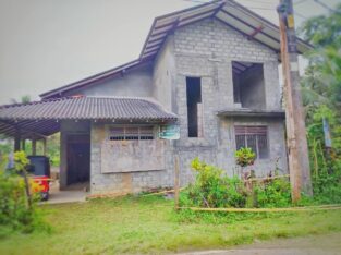 Brand New 2 Storey half completed House for sale in Beruwala Sausiri Uyana